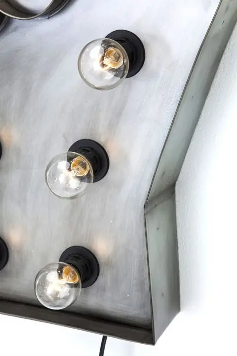 KARE Leuchtobjekt Peace 13er 36673