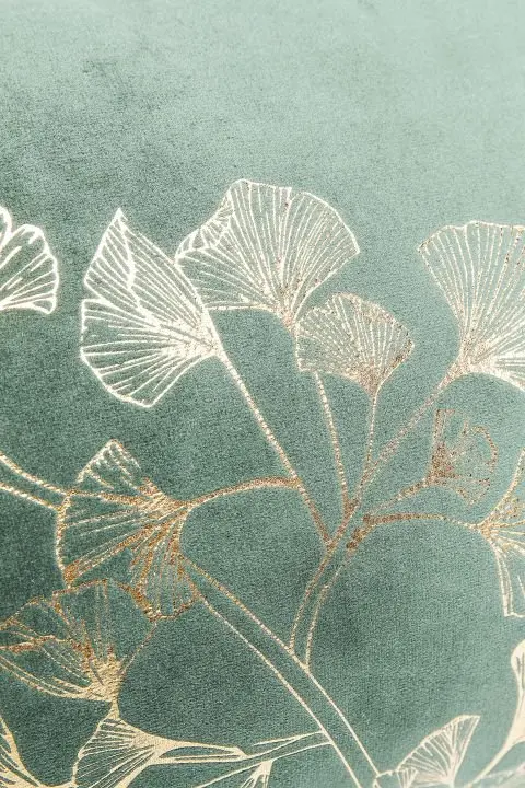 KARE Kissen Ginkgo Tree Grün 51278