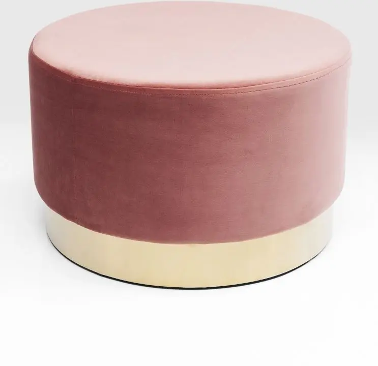 KARE Hocker Cherry Rose Brass 83125