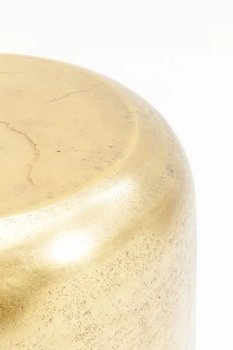 KARE Hocker Lumpy Gold 82789