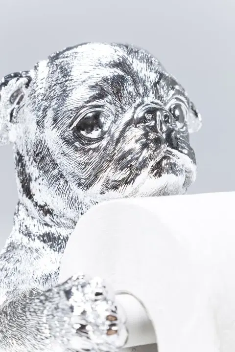 KARE Papierrollenhalter Mops 38562