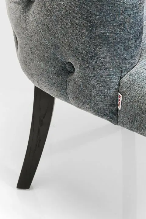 KARE Armlehnstuhl Theater Blau 82578