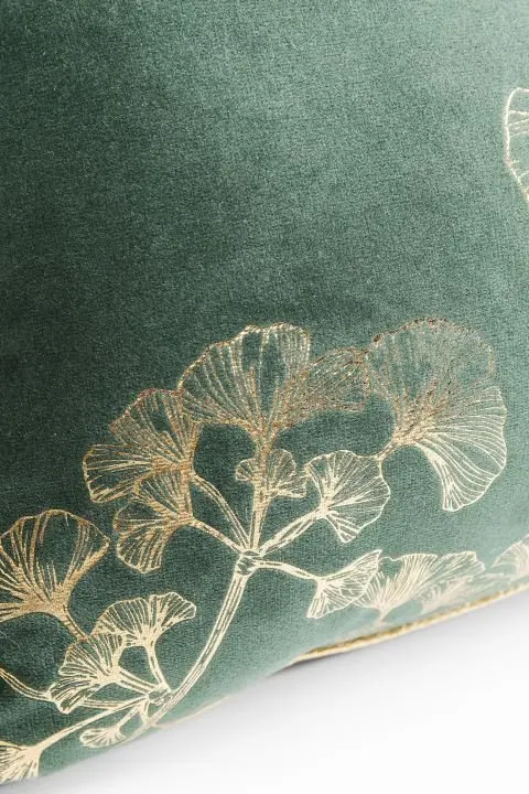 KARE Kissen Ginkgo Tree Grün 51278