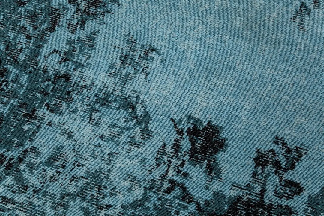 KARE Teppich Kelim Pop Turquoise 37363