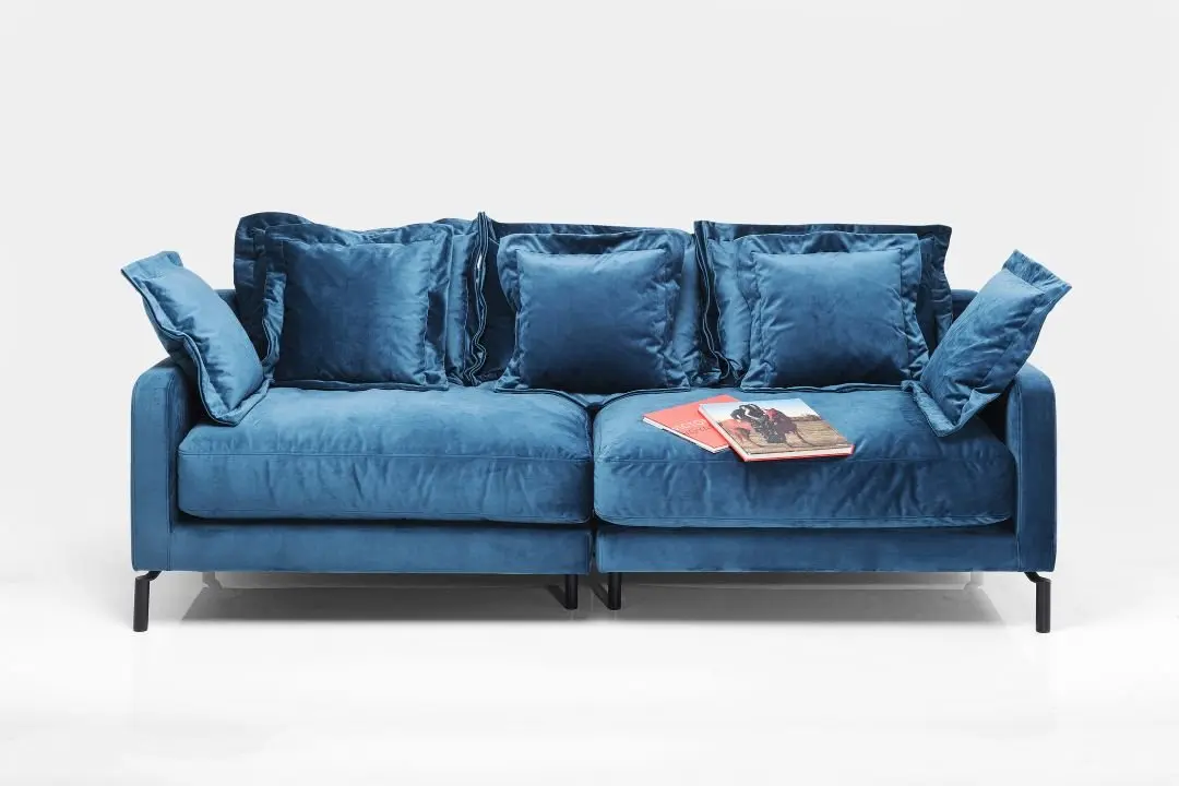 KARE Sofa Lullaby 2-Sitzer Petrol 83682