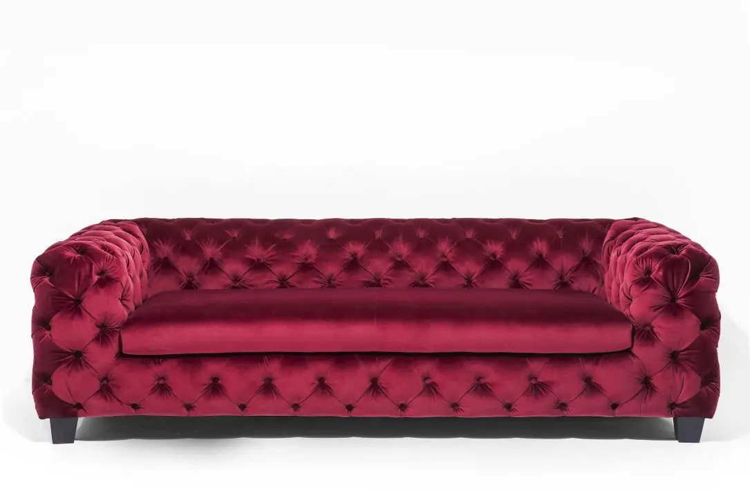 KARE Sofa Desire Rubin 3-Sitzer 79614
