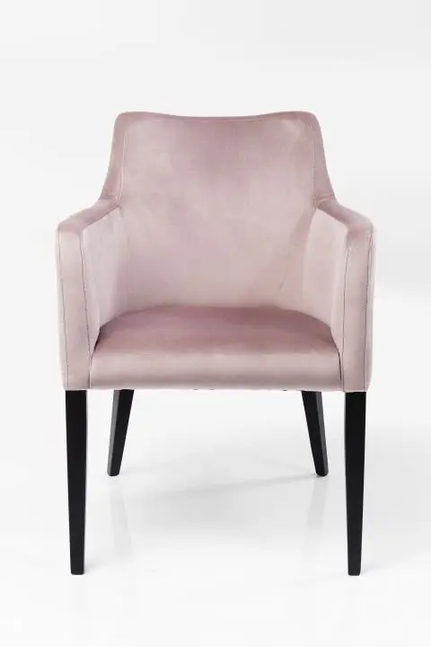 KARE Armlehnstuhl Black Mode Velvet 83578