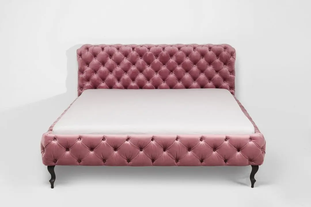 KARE Bett Desire Velvet Rose 83433