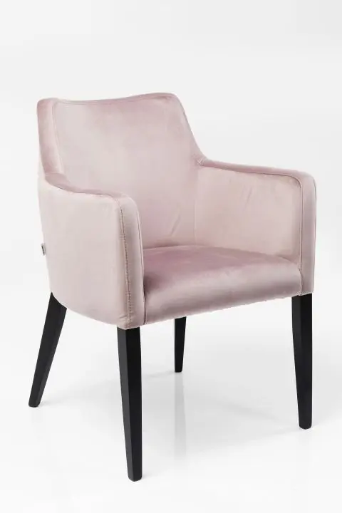 KARE Armlehnstuhl Black Mode Velvet 83578