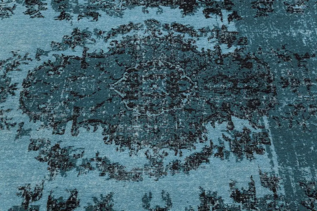 KARE Teppich Kelim Pop Turquoise 37363