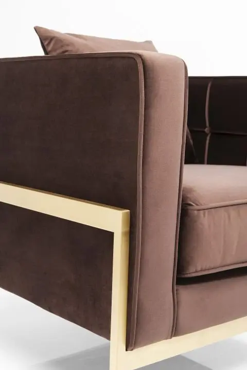 KARE Sessel Loft Braun 83530