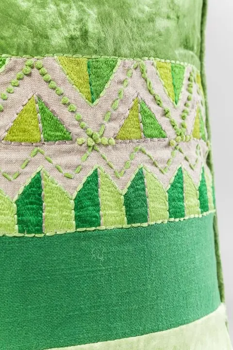 KARE Kissen Green Ornaments 60186