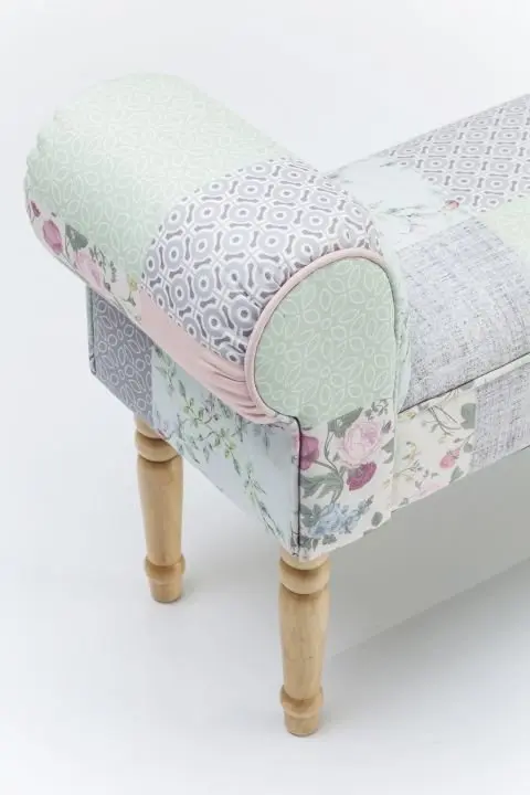 KARE Bank Wing Patchwork Powder 81783