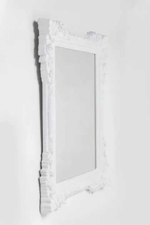 KARE Spiegel Fiore Weiß 89x109 81152