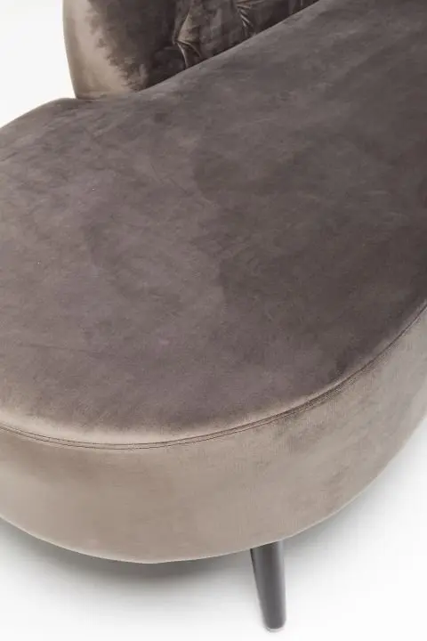KARE Chaiselongue Julietta Grau 83591