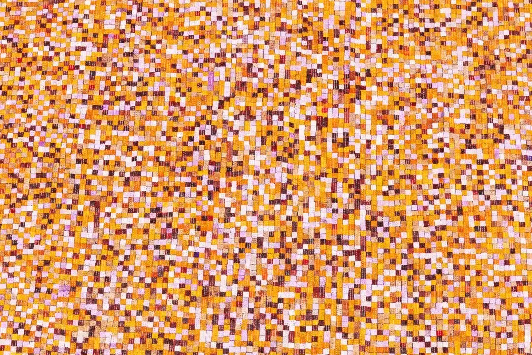 KARE Teppich Pixel Orange Multi 61304