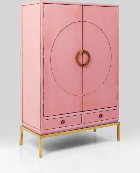 KARE Schrank Disk Pink 83534