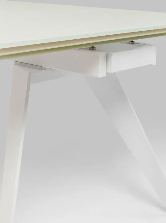 KARE Ausziehtisch Amsterdam Weiß 84151