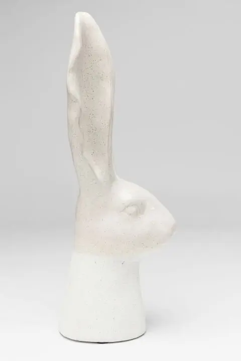 KARE Deko Objekt Rabbit Head Weiß 67944