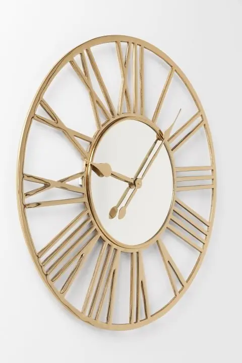 KARE Wanduhr Giant Gold Ø80cm 61494