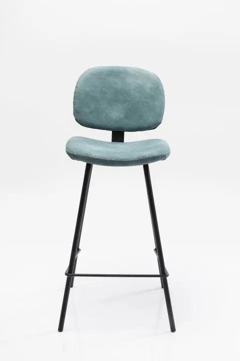 KARE Tresenhocker Barber Hellblau 83588