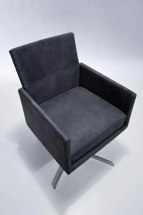 KARE Drehstuhl Dialog Anthrazit 76439