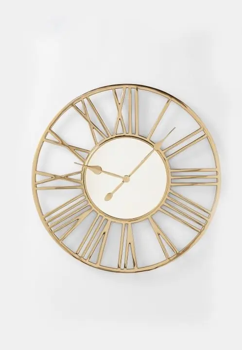 KARE Wanduhr Giant Gold Ø80cm 61494