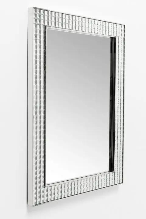 KARE Spiegel Crystals Steel Chrome 83351