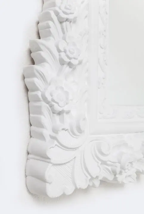 KARE Spiegel Fiore Weiß 89x109 81152