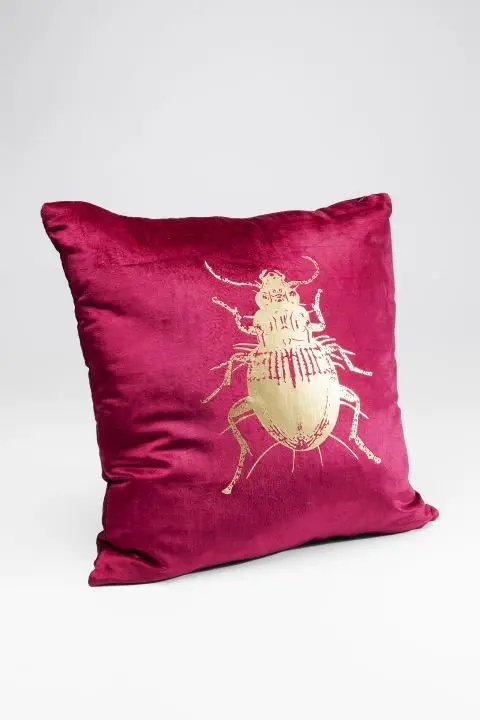 KARE Kissen Bug Purple 45x45cm 61377