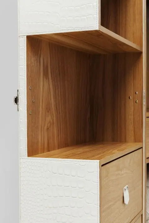 KARE Schrankkoffer Office Croco 84275