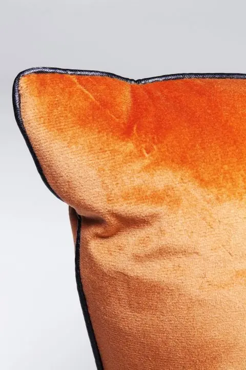 KARE Kissen Edge Orange 45x45cm 61226