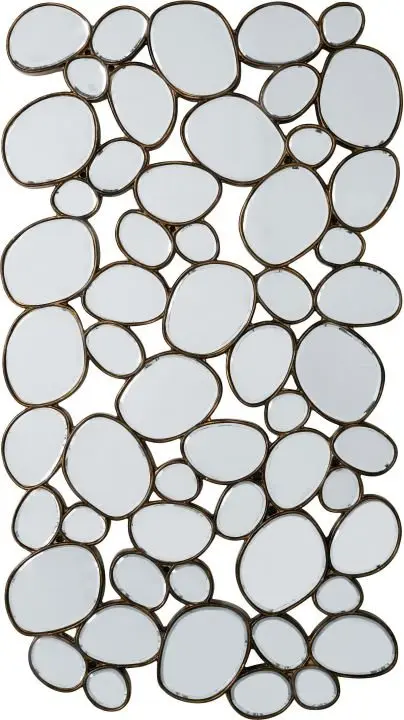 KARE Spiegel Water Drops Copper 74895