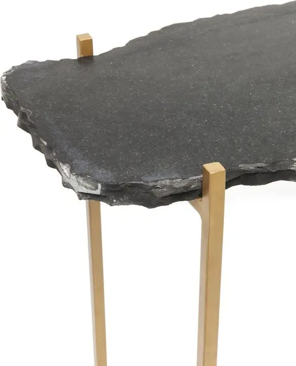 KARE Stehtisch Piedra Schwarz 83509