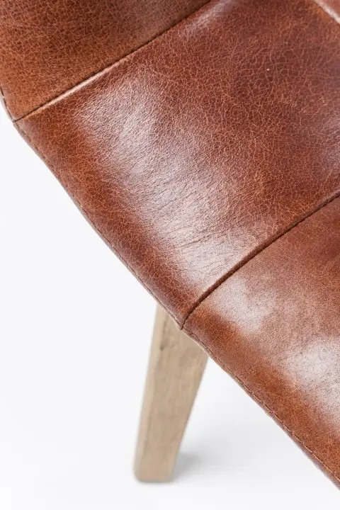 KARE Stuhl Moritz Leder 81345