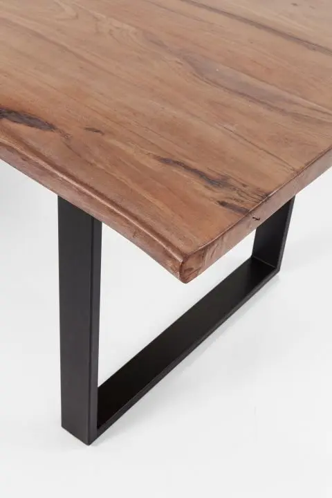 KARE Tisch Harmony Walnut Silber 84475