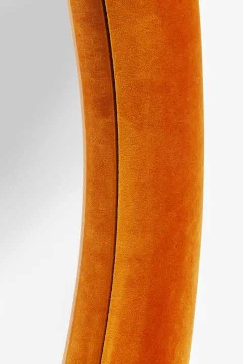 KARE Spiegel Velvet Orange Ø92cm 80963