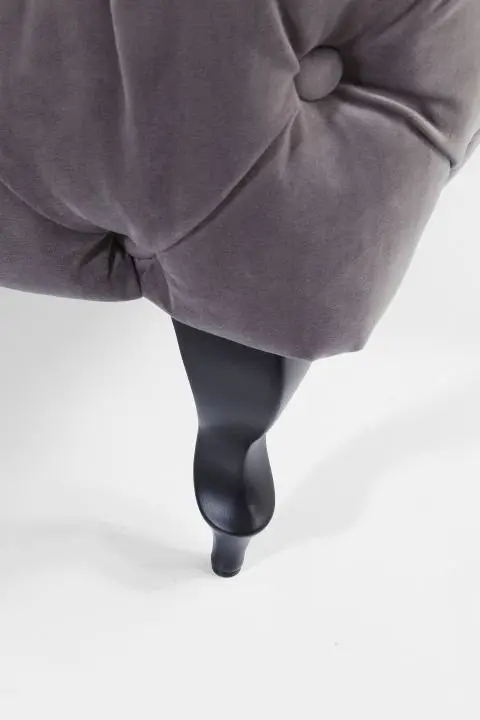 KARE Bett Desire Hoch Silbergrau 81227