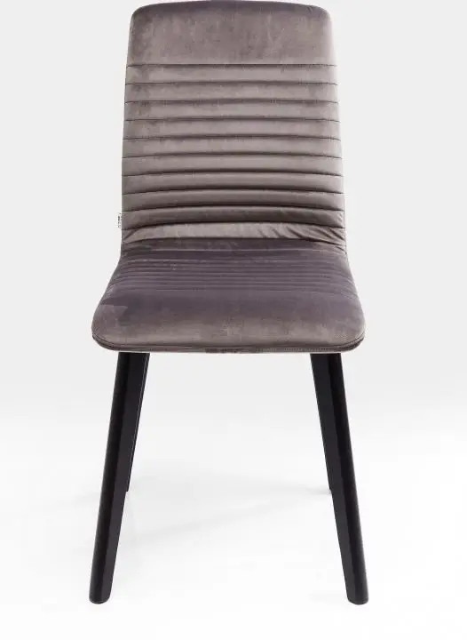 KARE Stuhl Lara Velvet Silver 81231