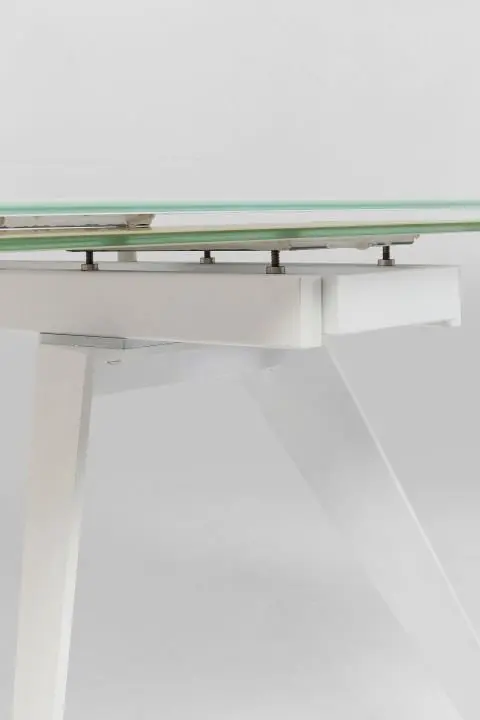 KARE Ausziehtisch Amsterdam Weiß 84151