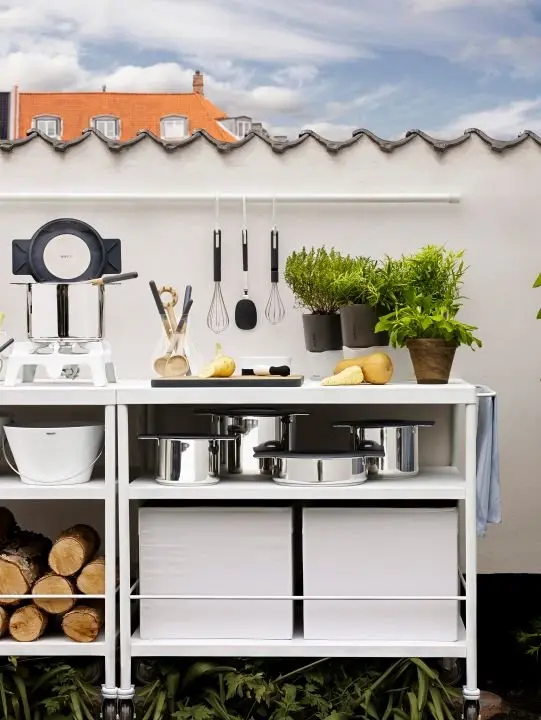 Eva Solo Kräutertopf, Selbstbewässernd Dark Grey