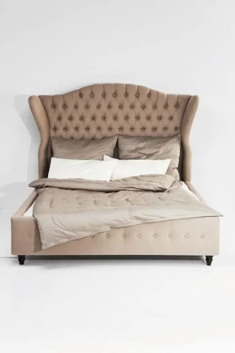 KARE Bett City Spirit Linen Natural 78604