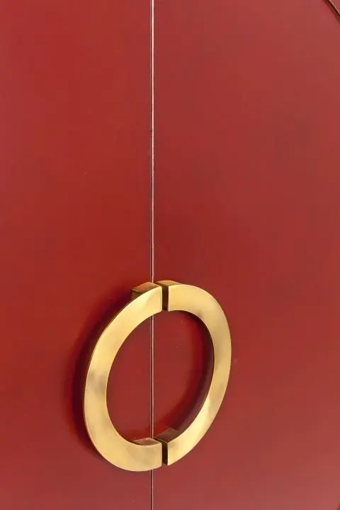 KARE Schrank Disk Rot 84103