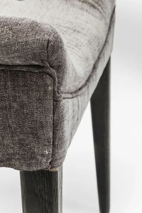 KARE Stuhl Stay Grau Dark 82580