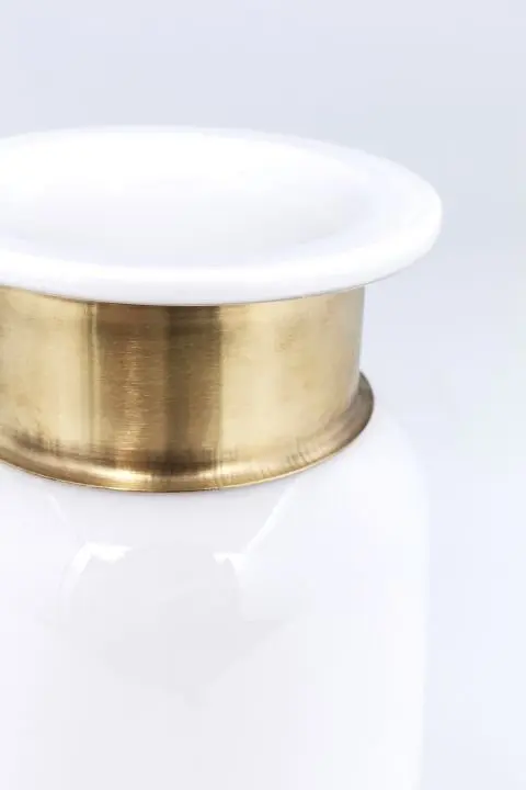 KARE Vase Pure Weiß 32cm 61744