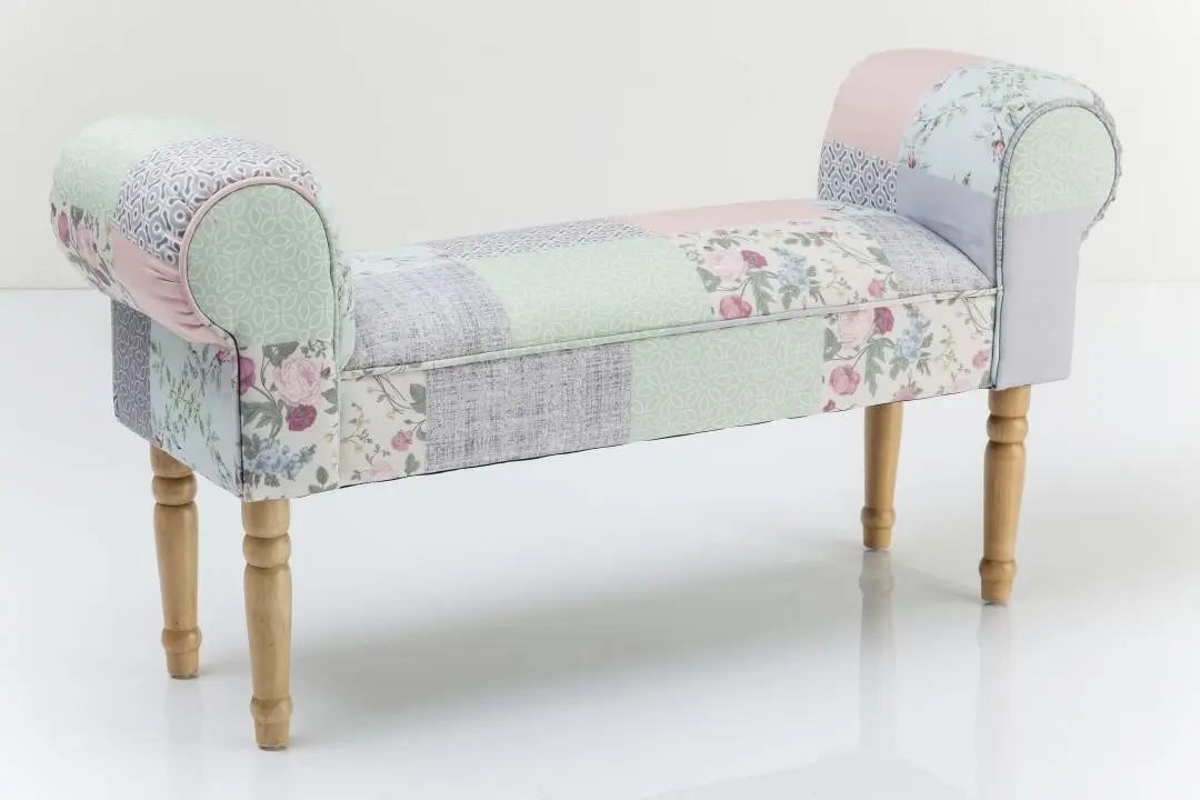 KARE Bank Wing Patchwork Powder 81783