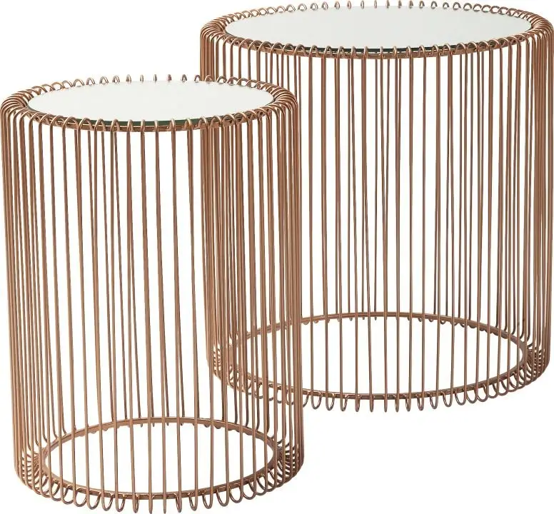 KARE Beistelltisch Wire Copper 80199