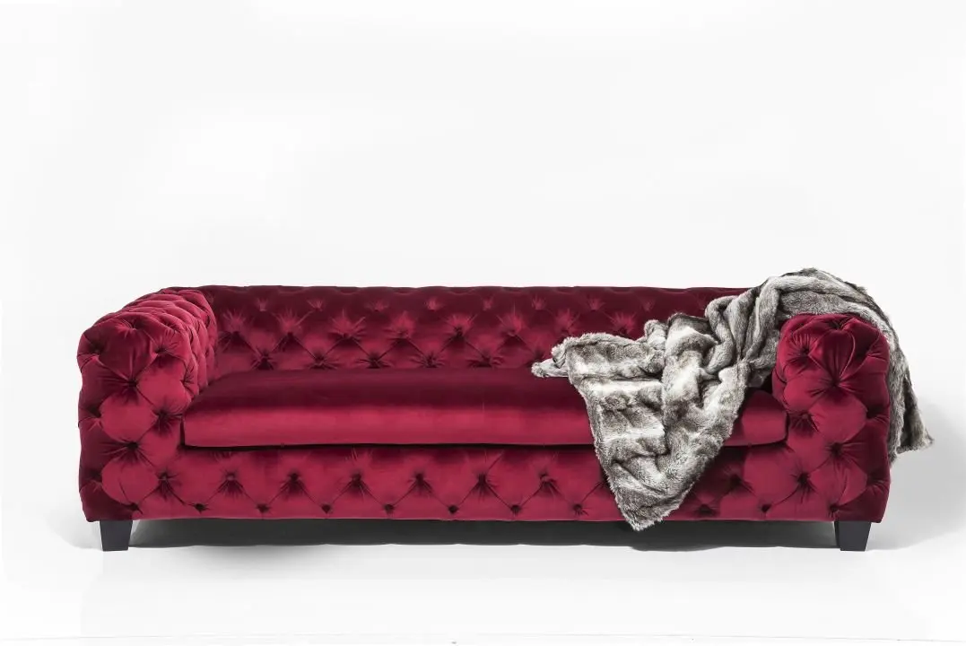 KARE Sofa Desire Rubin 3-Sitzer 79614