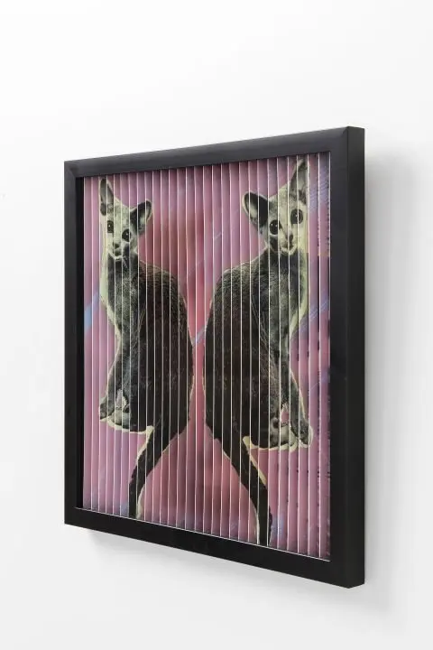 KARE Bild Frame Art 3D Idol Cat 60878