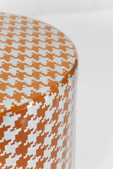 KARE Hocker Curve Orange 81762